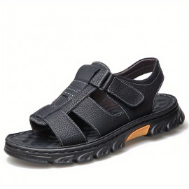 Men's Open Toe Sandals, Anti-Slip Comfortable Beach Shoes for Summer